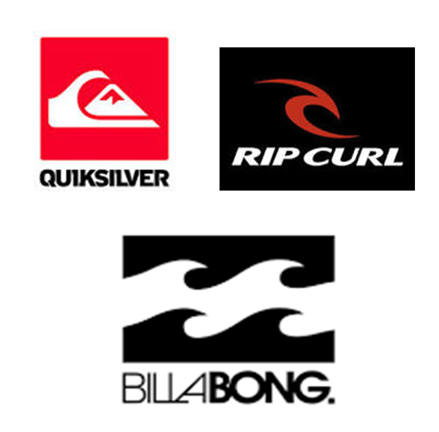 Las marcas de ropa surfera o material técnico.